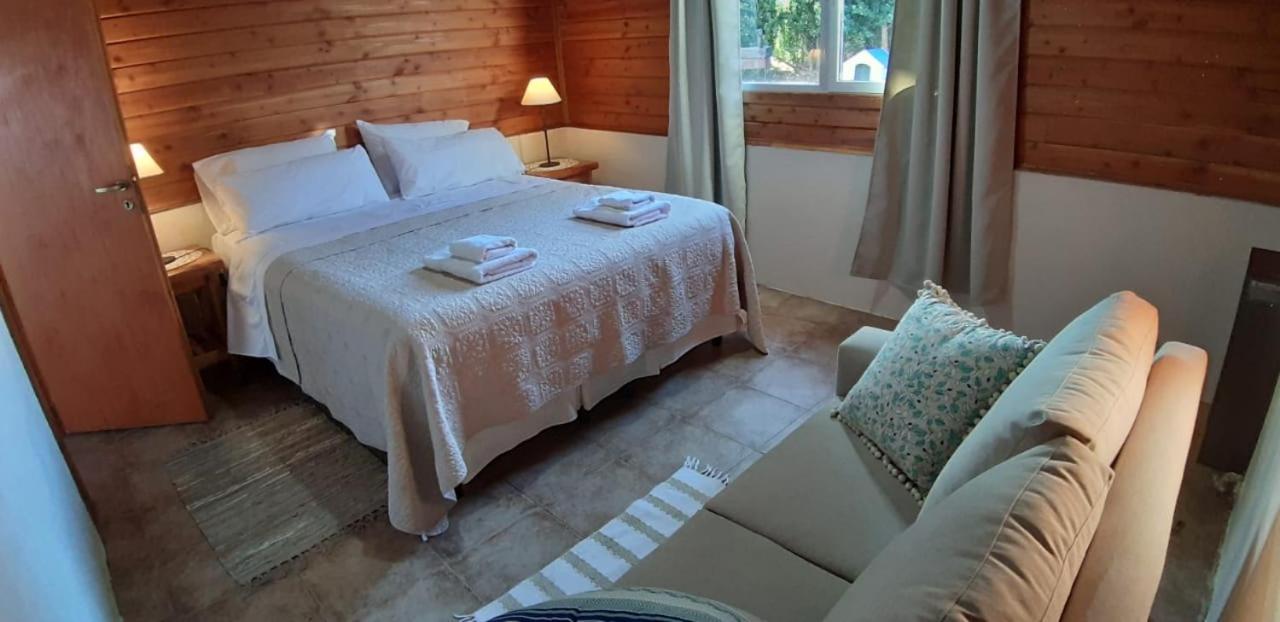 Cabana Los Alamos Dina Huapi Esterno foto