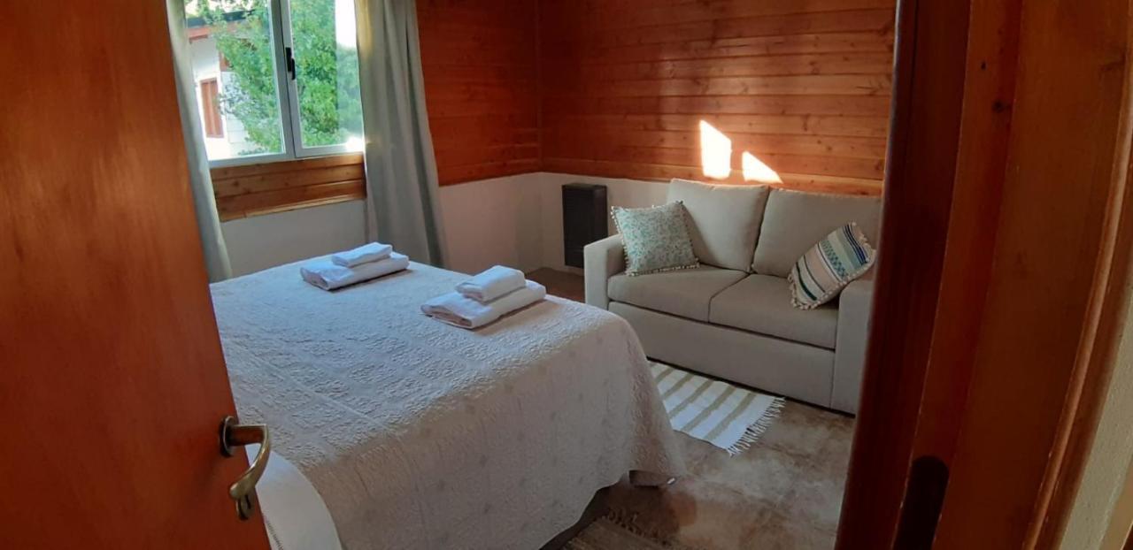 Cabana Los Alamos Dina Huapi Esterno foto